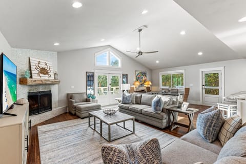 Pool On 30A Gulf Views Balconies Luxury House in Seacrest