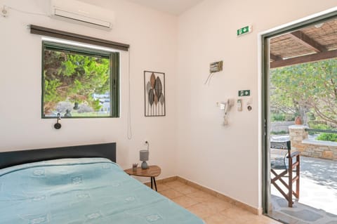 Property building, Living room, Bedroom