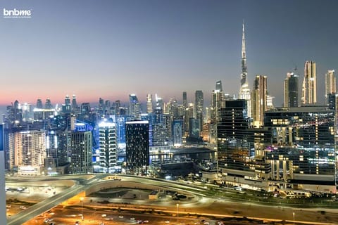 Night, Bird's eye view, City view