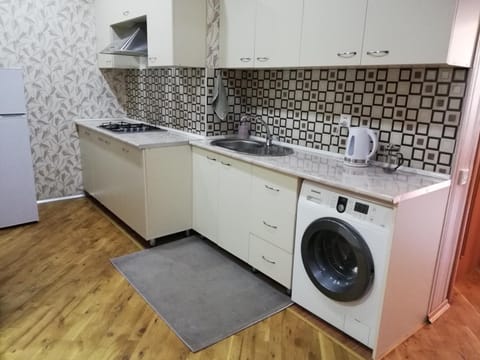 Coffee/tea facilities, Kitchen or kitchenette, washing machine