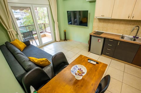 TV and multimedia, Coffee/tea facilities, Kitchen or kitchenette, Living room, Food and drinks, Seating area, Dining area, Food, minibar, pet friendly, stove