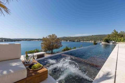 Patio, Day, View (from property/room), Balcony/Terrace, Sea view, Swimming pool