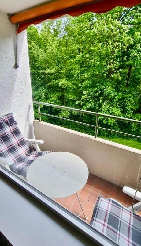 View (from property/room), Balcony/Terrace, Garden view