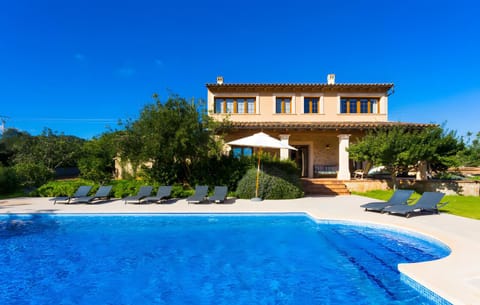 Property building, Living room, Swimming pool