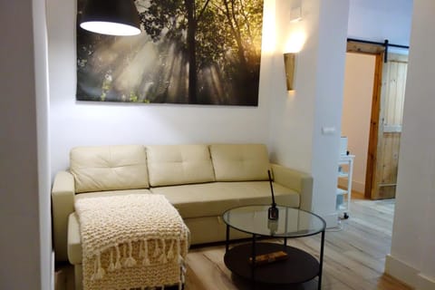 Living room, group of guests