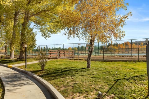 Tennis court, Garden view