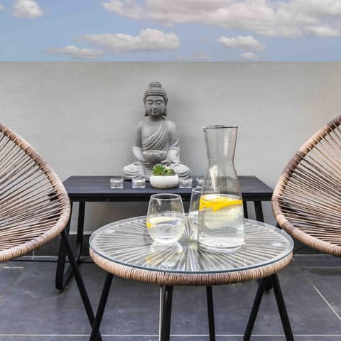 Vibrant Penthouse with Terrace St Julians Sleeps 4 Apartment in Sliema