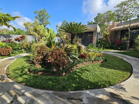 Property building, Garden view