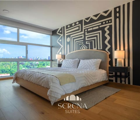 Bed, Photo of the whole room, Bedroom, flat iron, hair dryier, wardrobe, air conditioner