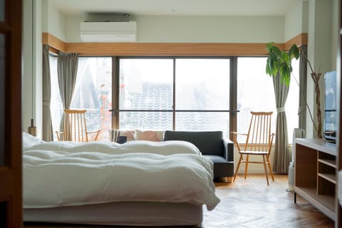 Living room, Bedroom