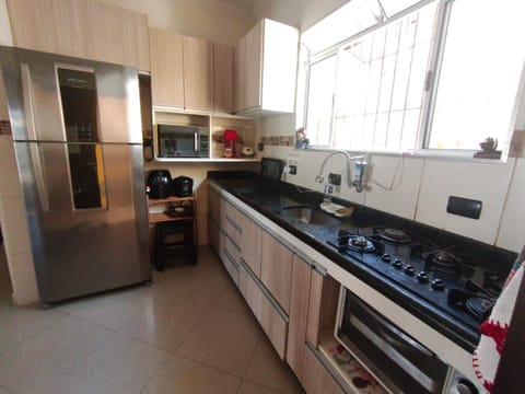 Kitchen or kitchenette, oven, stove