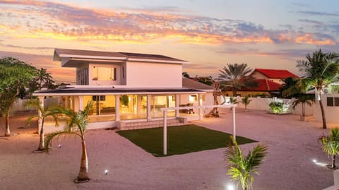 Property building, Sunset