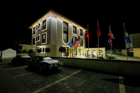 Property building, Night, Location, Parking