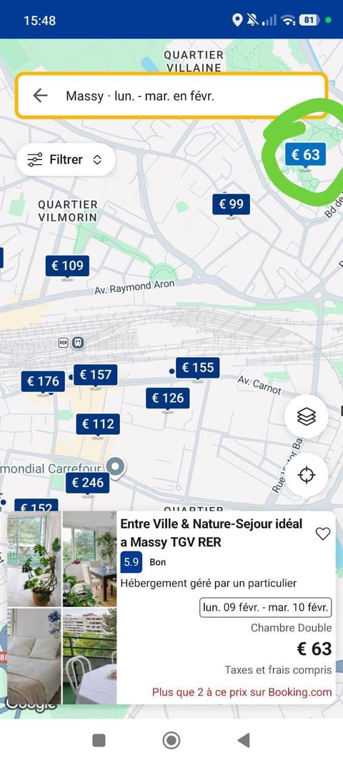 Entre Ville & Nature-Sejour idéal a Massy TGV RER Vacation rental in Massy