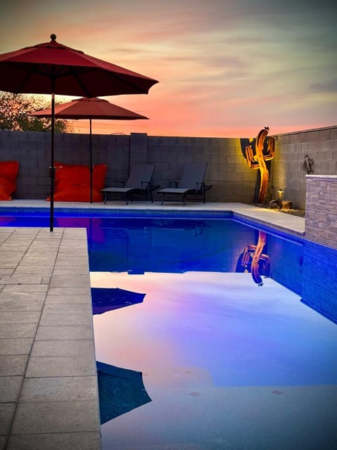Natural landscape, Swimming pool