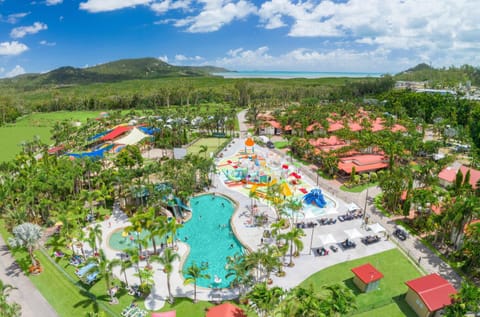 Bird's eye view, Aqua park, Swimming pool