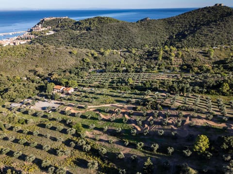 Natural landscape, Bird's eye view, Sea view