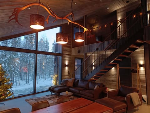 Winter, Living room, Seating area