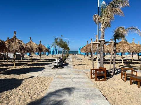 Nearby landmark, Day, Natural landscape, Beach, Sea view, sunbed