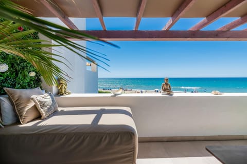 View (from property/room), Balcony/Terrace, Beach, Sea view