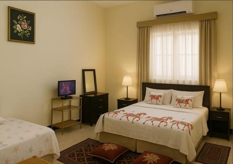 Bed, TV and multimedia, Bedroom, air conditioner