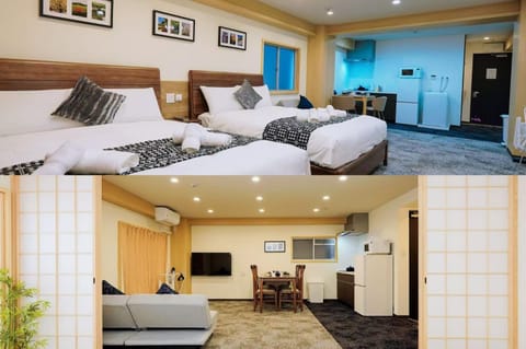 Living room, Bedroom