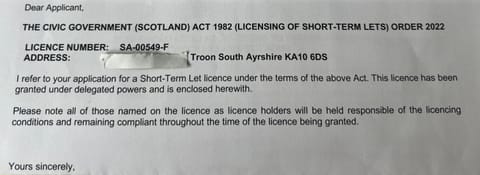 Kennedy Cottage by Troon beach House in Troon