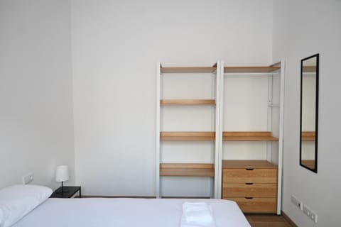 Bed, Photo of the whole room, Bedroom, wardrobe