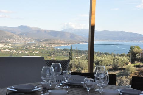 Natural landscape, Dining area, Sea view