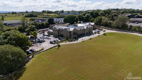 Property building, Natural landscape, Bird's eye view