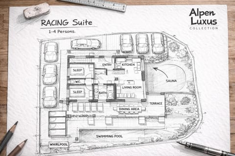 SportLodge RACING SUITE - AlpenLuxus Collection Apartment in Uderns