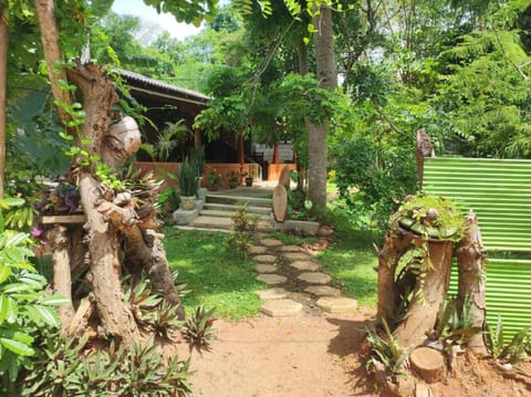Property building, Natural landscape, Garden view