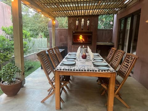 Patio, BBQ facilities, Dining area