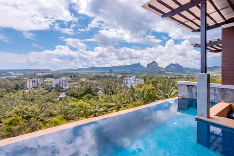 Natural landscape, Mountain view, Pool view, Sea view, Swimming pool