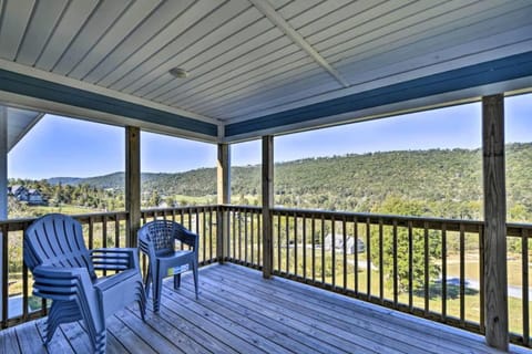 Hillside View on Tanglewood House in Alabama