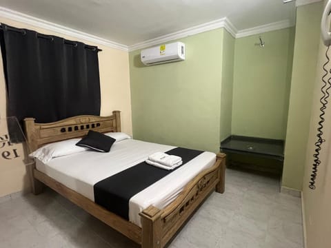 Bed, Photo of the whole room, Bedroom, towels, wardrobe