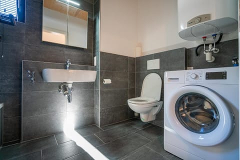 Toilet, Bathroom, washing machine