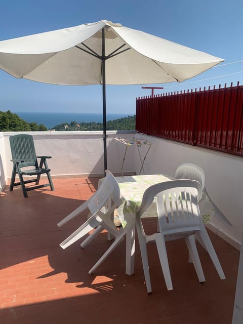 Natural landscape, View (from property/room), Balcony/Terrace, Sea view