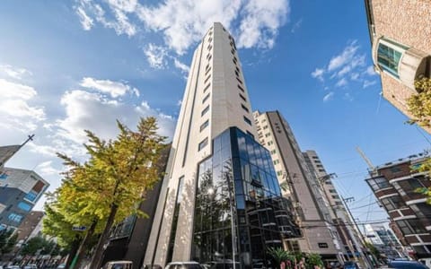 Property building, City view, Parking