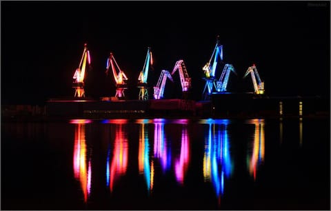 Night, Landmark view, Landmark view