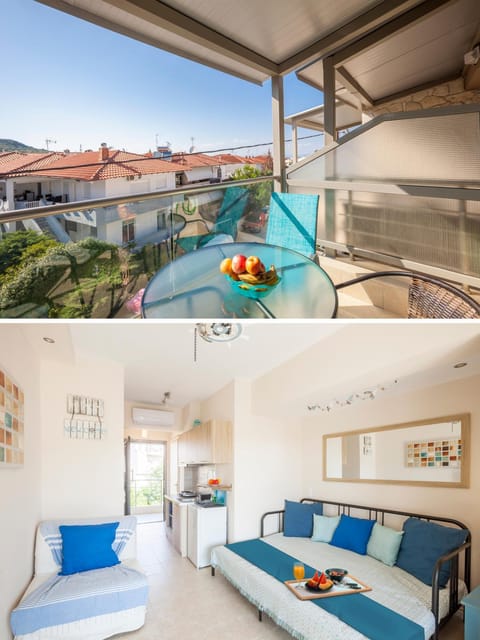 Facade/entrance, Bed, View (from property/room), Balcony/Terrace, Living room, Photo of the whole room, Seating area, Dining area, Bedroom, City view, City view, Location
