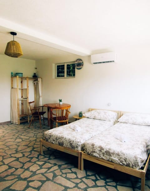 Photo of the whole room, Bedroom, air conditioner