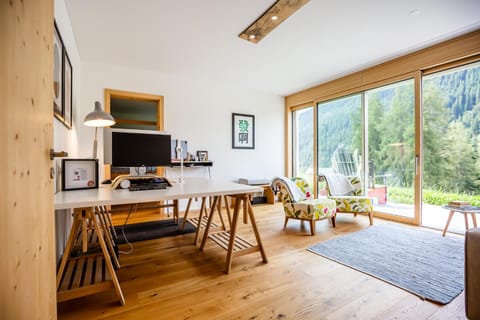 Natural landscape, Living room, Seating area, Garden view