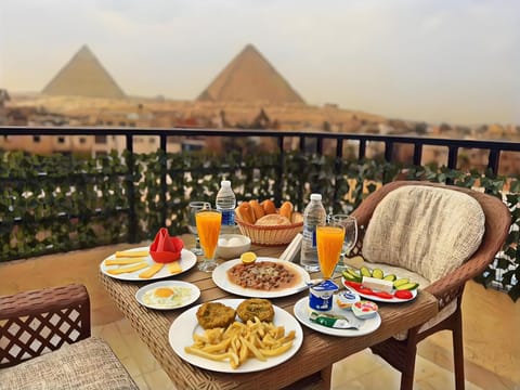 Natural landscape, View (from property/room), Food and drinks, Dining area, Food, Landmark view, Breakfast, Continental breakfast, Lunch, Drinks