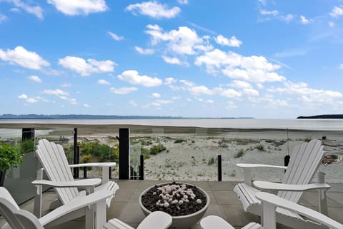 Patio, Beach, Beach, Sea view