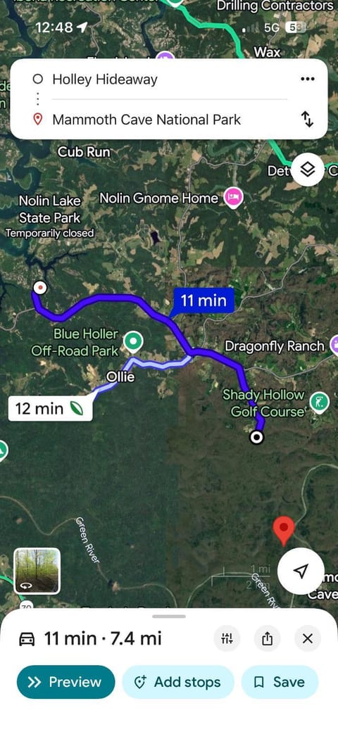 2 Bedroom home near Mammoth Cave NP House in Nolin Lake