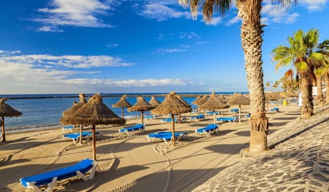Natural landscape, Beach, Sea view, sunbed