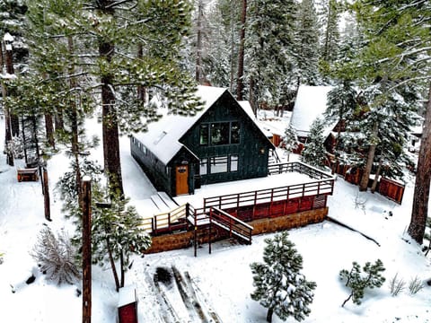 Tahoe City Vacation Rental with Fireplace and Deck House in Tahoe City