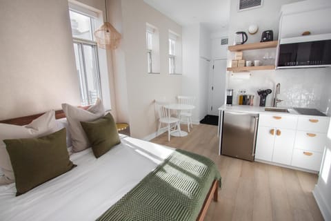 Kitchen or kitchenette, Bedroom