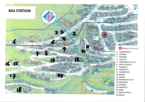 Résidence Eden - APPARTEMENT ALPE D'HUEZ VIEL ALPE MAE-2821 Apartment in Huez